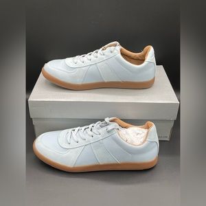 INC Men's Court Low Top Harlan Light Blue Lace Up Comfy Sneakers Size 10 M NRB